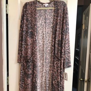 Lularoe Sarah. Rose Pink/Purple Animal Print. NWT